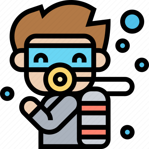 Oxygen, tank, breathing, air, diving icon - Download on Iconfinder