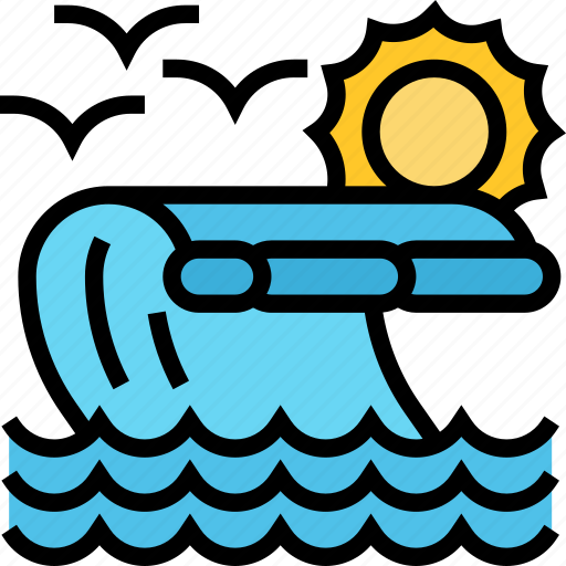 Sea, ocean, wave, nature, summer icon - Download on Iconfinder