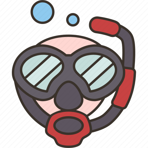 Diving, mask, snorkel, goggle, leisure icon - Download on Iconfinder