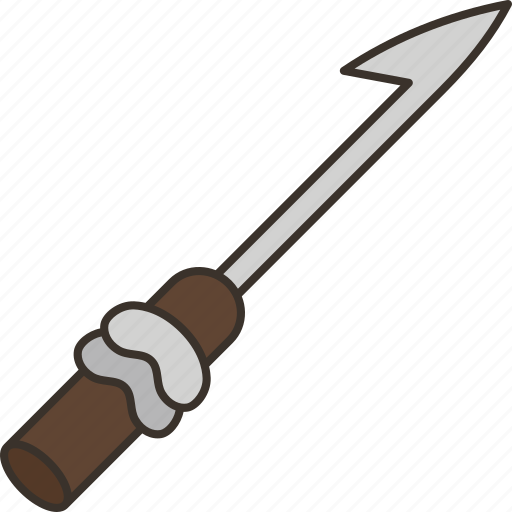 Harpoon, fishing, hunting, weapon, sharp icon - Download on Iconfinder