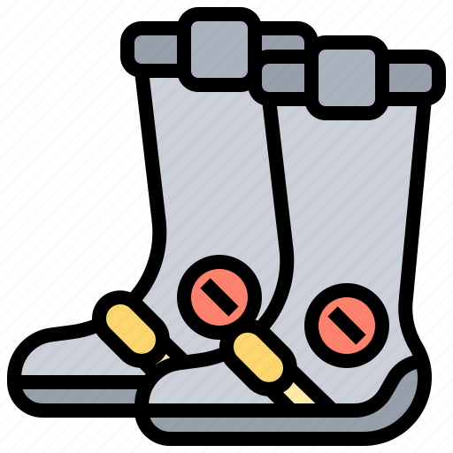 Boots, footwear, protective, rubber, shoes icon - Download on Iconfinder