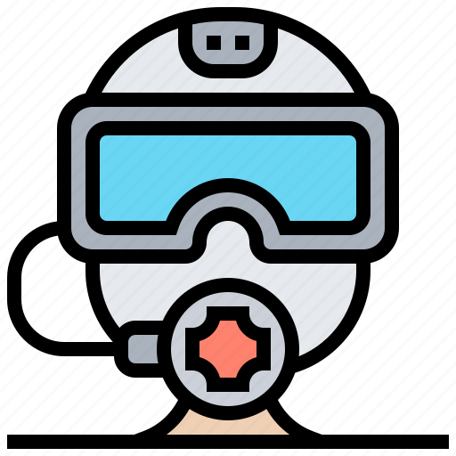 Breathing, diving, mask, oxygen, underwater icon - Download on Iconfinder