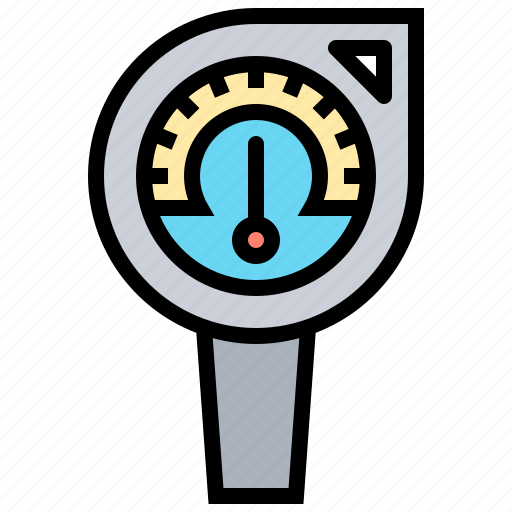 Calibrate, gauge, manometer, measurement, scale icon - Download on Iconfinder