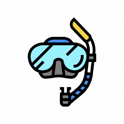 Flash, knife, light, snokler, diving, mask icon - Download on Iconfinder