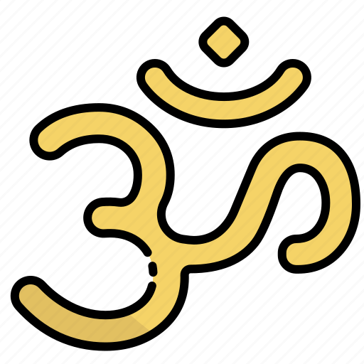 Om, hindu, religion, hinduism, diwali, festival, sign icon - Download on Iconfinder