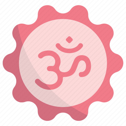 Om, hindu, religion, hinduism, diwali, festival, sign icon - Download on Iconfinder