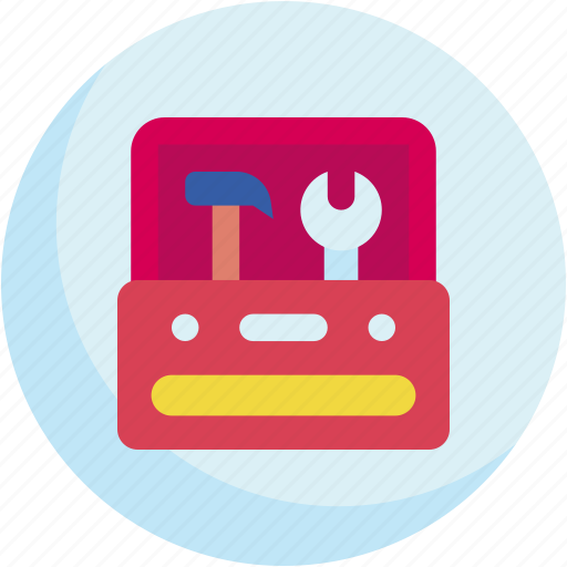 Toolbox, build, toolkit, construction, and, tools, utensils icon - Download on Iconfinder