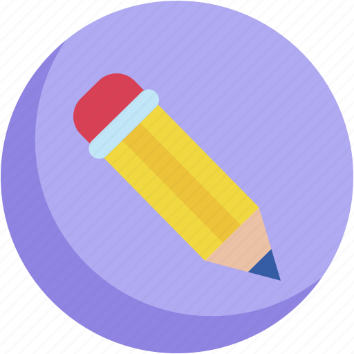 Pencil, draw, edit, writing, miscellaneous, tools, and icon - Download on Iconfinder