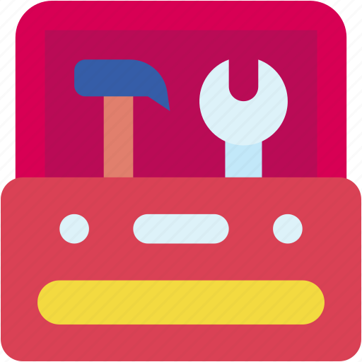 Toolbox, build, toolkit, construction, and, tools, utensils icon - Download on Iconfinder
