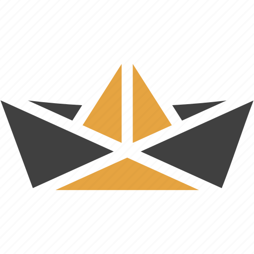 Paper, boat, ship, art, and, design, origami icon - Download on Iconfinder