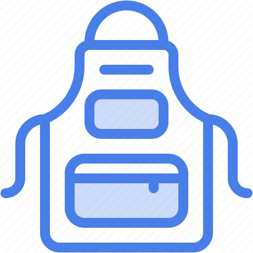 Apron, food, and, restaurant, miscellaneous, cleaning, clothes icon - Download on Iconfinder