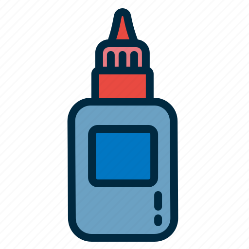 Glue, liquid, tools, miscellaneous, bottle icon - Download on Iconfinder