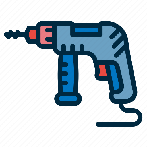 Perforator, home, repair, construction, drilling icon - Download on Iconfinder