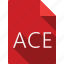 ace, document, file, file format, page, paper, sheet 