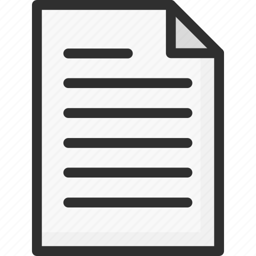 Doc, document, file, paper, text icon - Download on Iconfinder