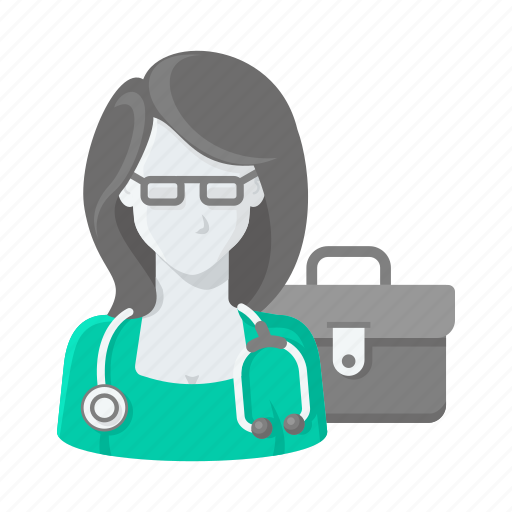 Doctor, female, healthcare, helth, hospital, medical icon - Download on Iconfinder