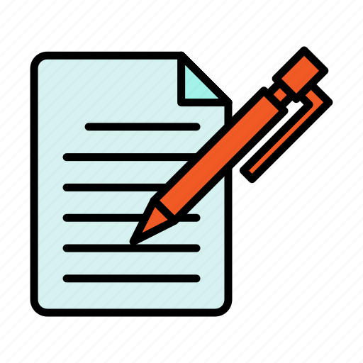 Writing, document, mark, data icon - Download on Iconfinder