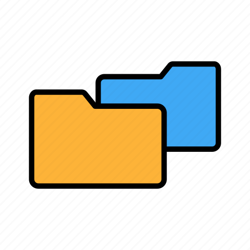 Subfolder, share, data, storage, file, document icon - Download on Iconfinder