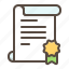 achievement, award, document, files, page, paper 