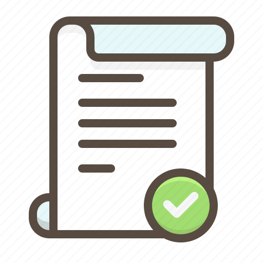 Clear, document, done, file, page, paper, succes icon - Download on Iconfinder