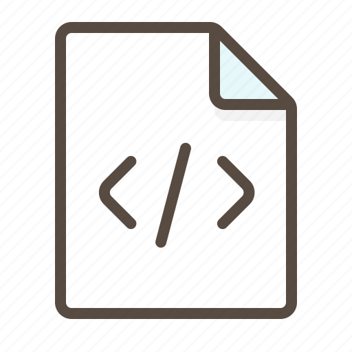 Coding, document, file, html, page, paper, programming icon - Download on Iconfinder
