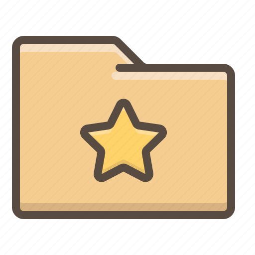 Document, favorite, files, folder, page, save, star icon - Download on Iconfinder