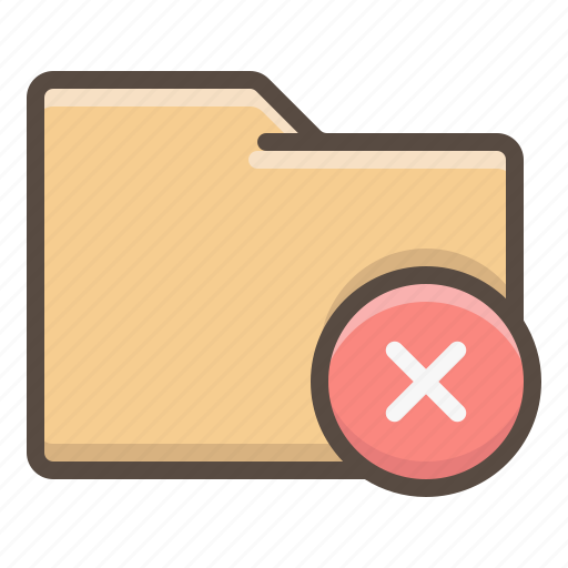 Cacel, delete, document, files, folder, remove, sheet icon - Download on Iconfinder
