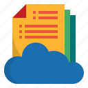 cloud, document, managment, data, office