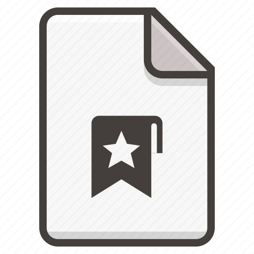 Document, bookmark, favorite, file, star icon - Download on Iconfinder