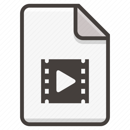 Document, file, media, movie, video icon - Download on Iconfinder