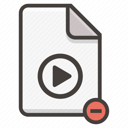 Document, file, media, play icon - Download on Iconfinder