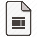 document, columns, file, layout