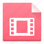 document, file, film, frame, movie, type 
