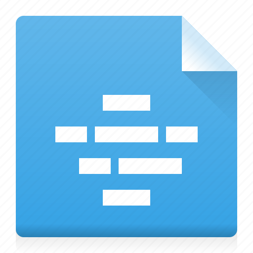 Alignment, center, document, file, text, type, word icon - Download on Iconfinder