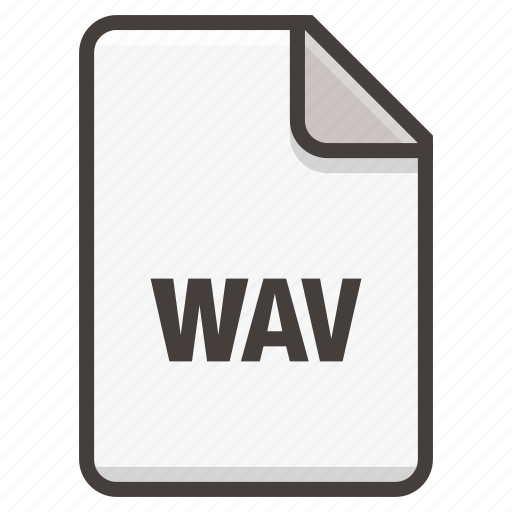 Document, file, audio, format, sound, wav icon - Download on Iconfinder