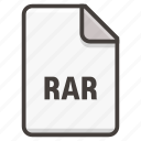 document, file, archive, format, rar