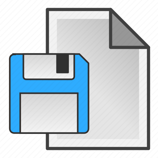 Document, page, paper, save icon - Download on Iconfinder