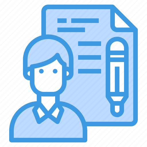 Business, document, file, paper, profile, resume icon - Download on Iconfinder