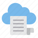 business, cloud, document, file, paper