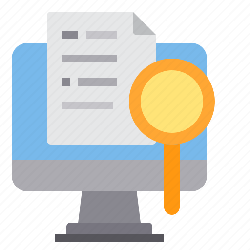 Business, document, file, paper, search icon - Download on Iconfinder