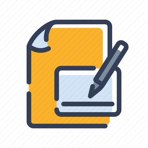 Write, document, file, paper, page, letter icon - Download on Iconfinder