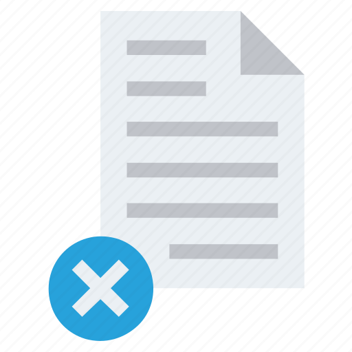 Cross, document, document list, file, page, paper, text icon - Download on Iconfinder
