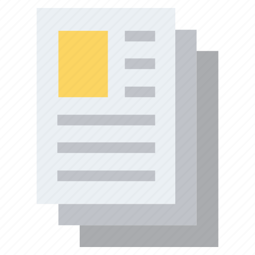 Document lists, documents, files, pages, papers, texts icon - Download on Iconfinder