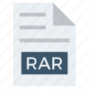 document, document list, extension, file, format, page, rar 