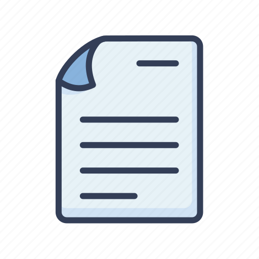 Text, document, file, paper, sheet, page icon - Download on Iconfinder