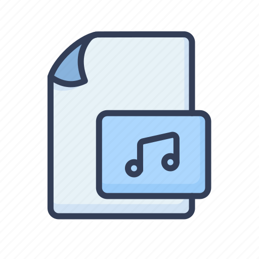Music, document, file, paper, page, entertaiment icon - Download on Iconfinder
