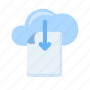 download, document, file, paper, page, cloud