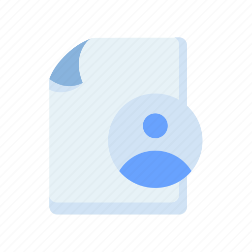 Personal, document, file, paper, page, account, user icon - Download on Iconfinder