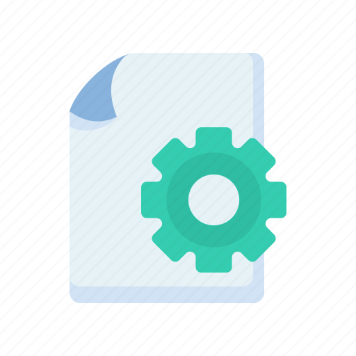 Setting, document, file, paper, page, configuration icon - Download on Iconfinder