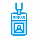 card, id, journalist, press
